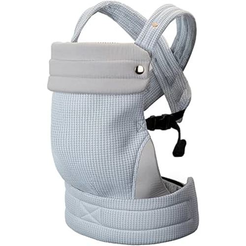 ·NEST BLANCHE·Baby Carrier,Cozy Baby Carrier 7-35lbs,Ergonomic Backpack Design,Air Mesh Breathable All Seasons