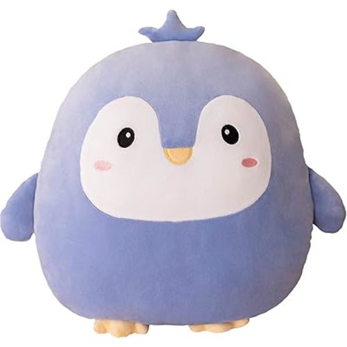 Penguin Plush Pillow, 8 inch Soft Penguin Plushie Throw Pillow Toy for Room Decor, Kids Birthday, Valentine