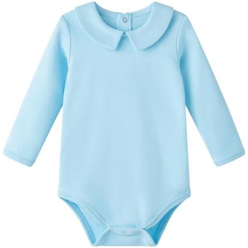 pureborn Baby Girls Boys Bodysuit Super Soft Cotton Romper 0-24 Months