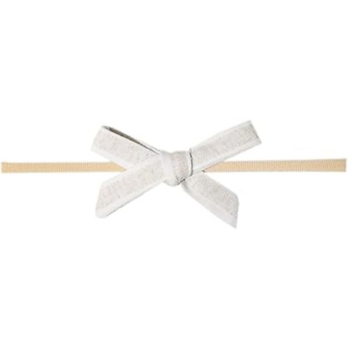Copper Pearl Baby Bows: Stylish Headbands for Baby Girls, Premium Soft and Stretchy Baby Headbands, Perfect for Newborns, Trendy Designs - Coastal