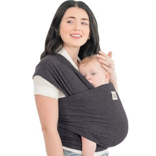 KeaBabies Original Baby Wraps Carrier, Baby Sling Carrier, Stretchy Infant Carrier for Newborn, Toddler (Mystic Gray)
