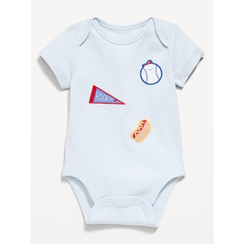 Short-Sleeve Graphic Bodysuit for Baby