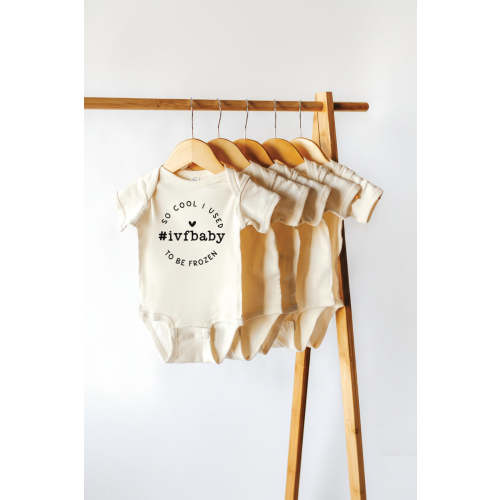 So Cool I Used To Be Frozen Graphic Bodysuit | Natural