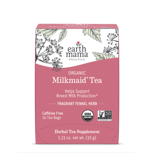 Organic Milkmaid Tea for Breastfeeding | Earth Mama