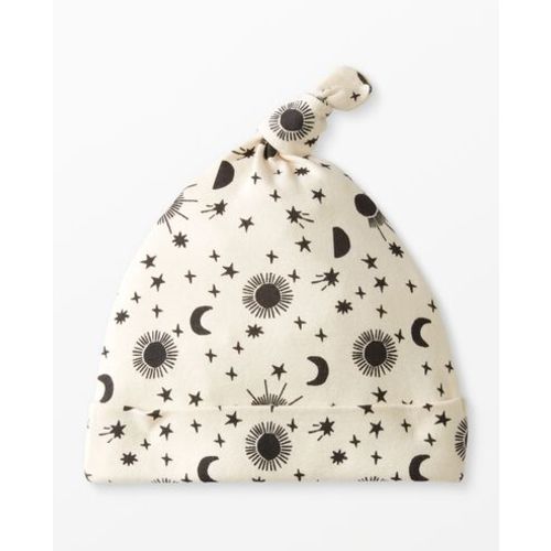 Baby Layette Top Knot Beanie