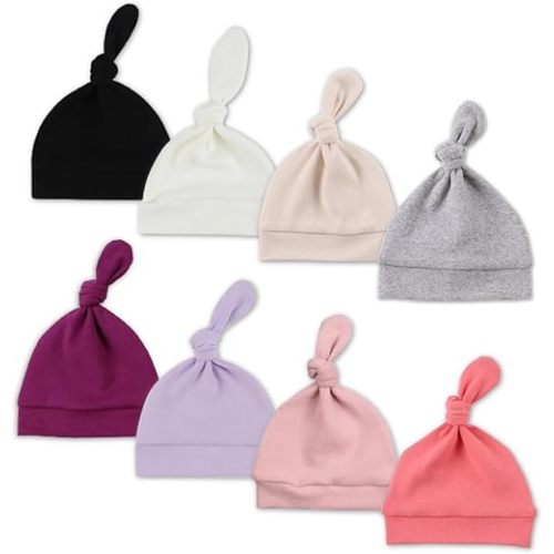 Newborn Hats for Boys Cotton Newborn Beanies Autumn Winter Infant Baby Girls Hat 0-12 Months