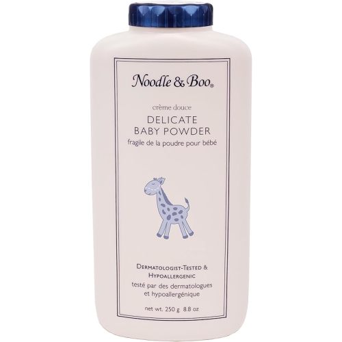 Noodle & Boo Delicate Baby Powder, Natural, Talc Free, 8.8