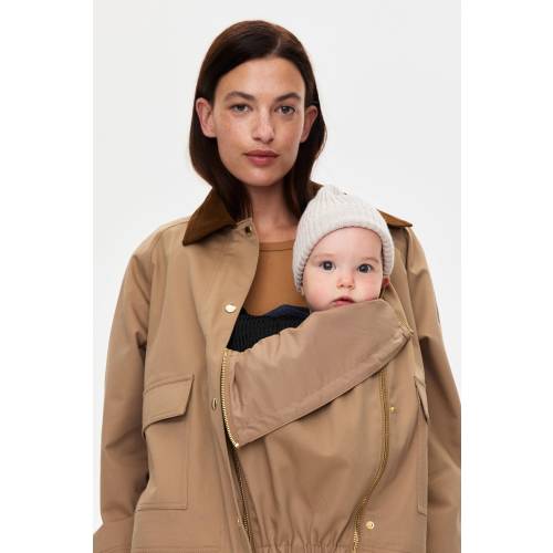 MAMA BEFORE & AFTER BABYWEARING TWILL JACKET