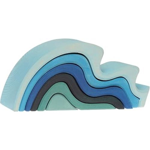 GRIMMS Puzzle Water Waves Blue, 1 EA