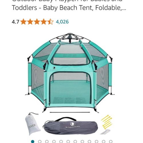 Amazon.com: The California Beach Company: Pop 'N Go™ Playpen