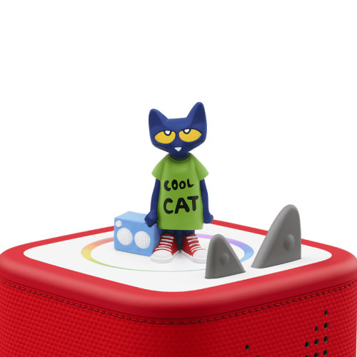 tonies, Pete the Cat Audio Toy Figurine, 3.7" x 2.4", Multicolor