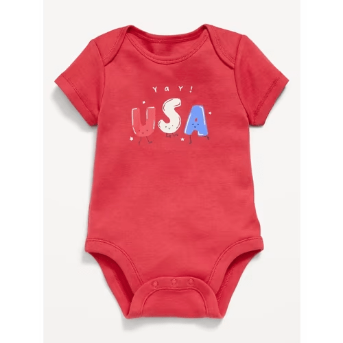 Short-Sleeve Graphic Bodysuit for Baby