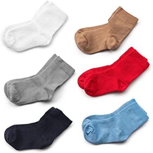 Silky Toes Infant Rayon from Bamboo Socks Baby Boy Girl Gift Set (6-12M, Sporty (2))