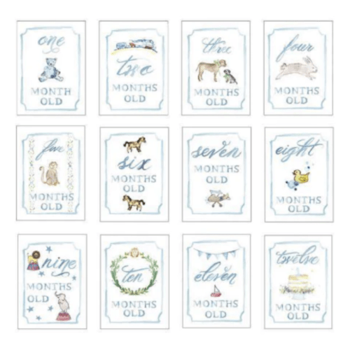 Monthly Milestone Card Set