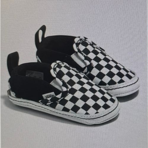 Vans Infant Slip-On V Checkerboard Crib Shoe size 1
