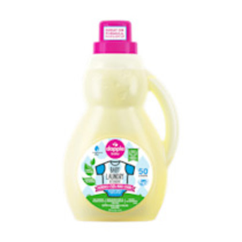 Dapple Baby Laundry Detergent - Pink, Fragrance-Free, 50 Oz