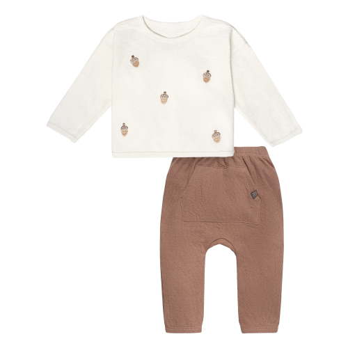 Modern Moments by Gerber Gender Neutral 2-Piece Outfit Sets, Sizes 0/3 Months - 24 Months