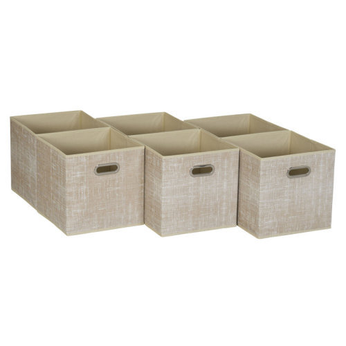 Wayfair Basics® Open Fabric Storage Bin Set & Reviews | Wayfair