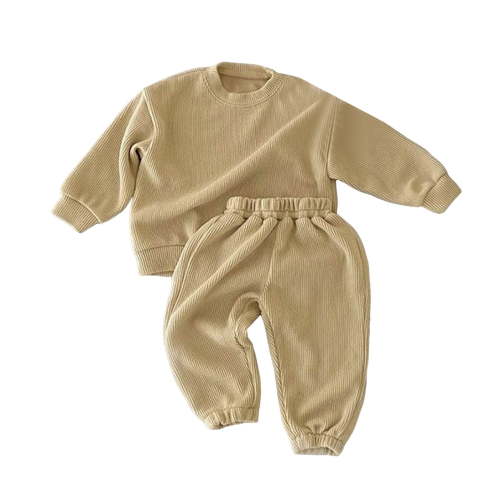 Gerichy Toddler Baby Boy Clothes Fall Winter Outfit, Baby Boys Outfit 2PCS Sweatshirt and Jogger Pants Set Cute Outfits Toddler Sports Set Casual Loose Two Piece Set Fall Winter Clothing Set