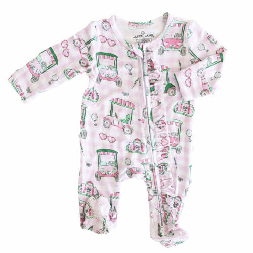 Girl Ruffle Zipper Footies | Best Sellers