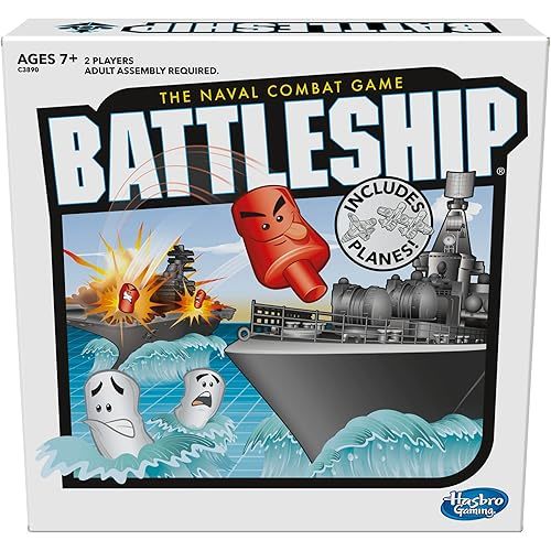 Hasbro Gaming Battleship with Planes Strategy Board Game for Ages 7 and Up (Amazon Exclusive)
