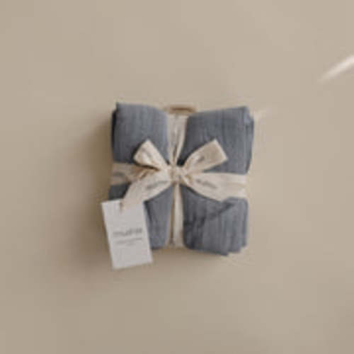 Organic Cotton Muslin Cloths 3-Pack