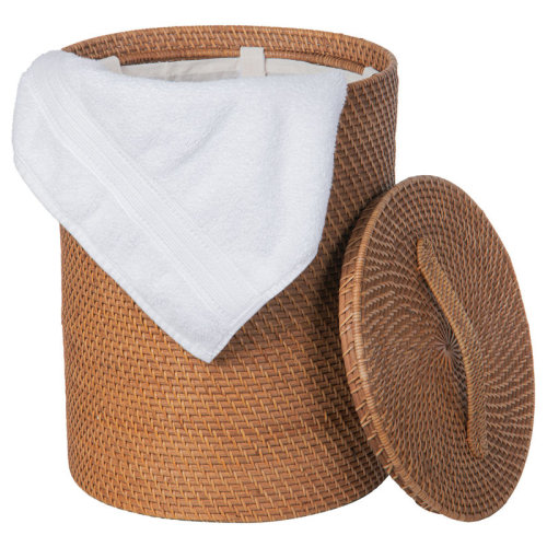 Bay Isle Home™ Handwoven Wicker Laundry Hamper & Reviews | Wayfair
