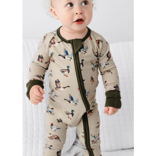 Duck Duck Goose Bamboo Sleeper – Little Crowns & Capes