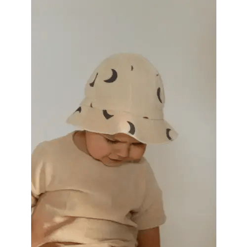 Pebble Midnight Terry Sun Hat | Organic Zoo