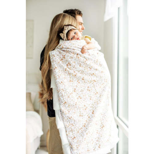 Minky Couture | Dainty Floral Blanket (Infant)