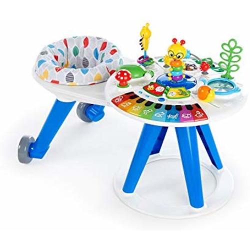 Baby Einstein Around We Grow 4-in-1 Walk Around Discovery Activity Center Table, Ages 6 Months Plus