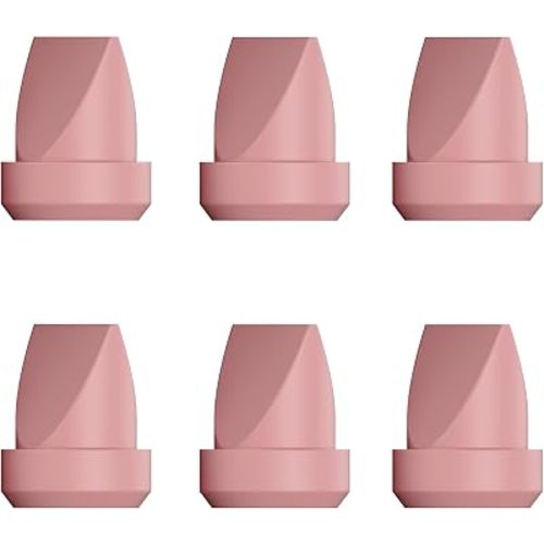 6pcs Duckbill Valves Compatible with Momcozy M5/M5/M6/V1/V1 Pro/V2/V2 Pro, Replace for Momcozy Breast Pump Replacement Accessories, Fit for Mom Cozy Pump Part, Not Original Parts, Red
