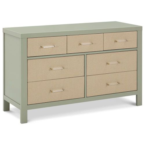 DaVinci Eloise 7-Drawer Dresser in French Sage and Sand