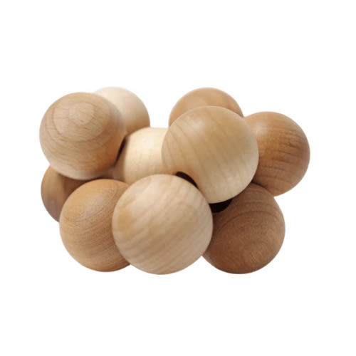 Natural Wooden Beads Grasper