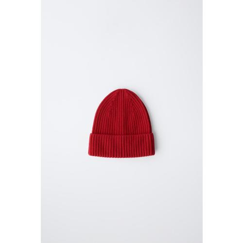 KNIT HAT - Light red | ZARA United States
