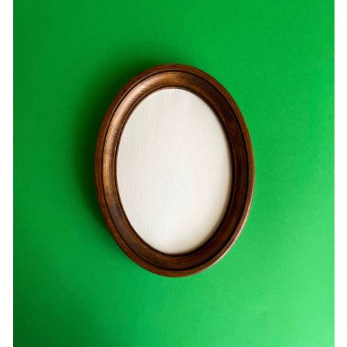 Oval frame oval photo frame oval picture frame frame for embroidery wooden oval frame Size 4 x 6 5 x 7 6 x 8 8 x 10 6 х 9 6 х 11 inches