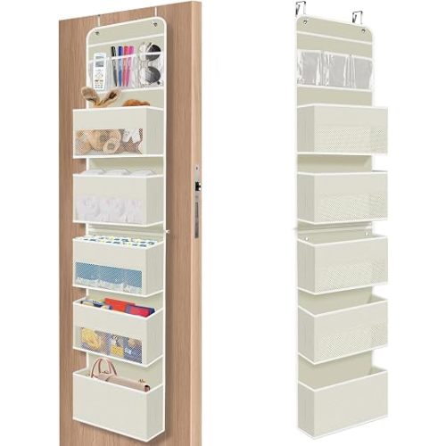 1Pack Over The Door Organizer Large Capacity Hanging Storage Room Organizer