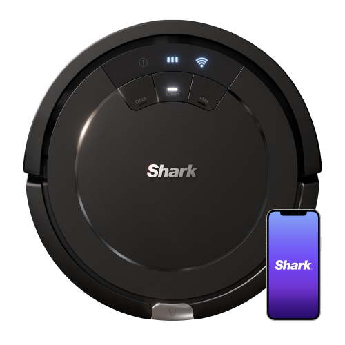 Shark ION Robot Vacuum, Wi-Fi Connected, Black, RV754
