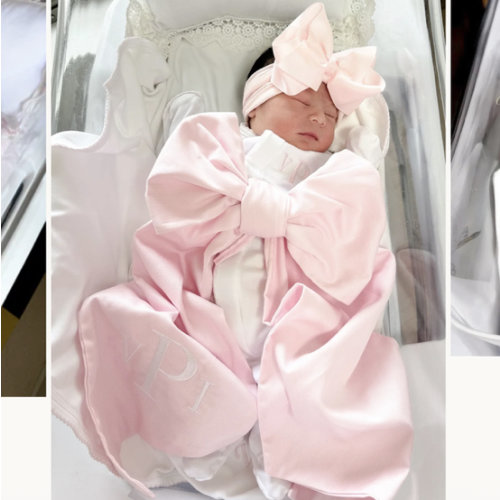 Caprilina Signature Newborn Bow Sash