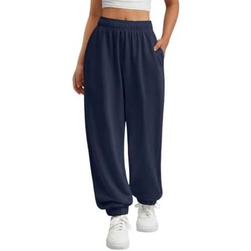 ATHMILE Sweatpants Women Baggy Lounge Pants Workout Gym Active High Waisted Comfy Joggers for Women Fall Clothes 2026