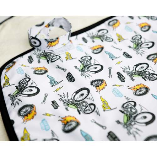 Ultra-Soft Bamboo Machine Washable and Wipeable Diaper Change Mat