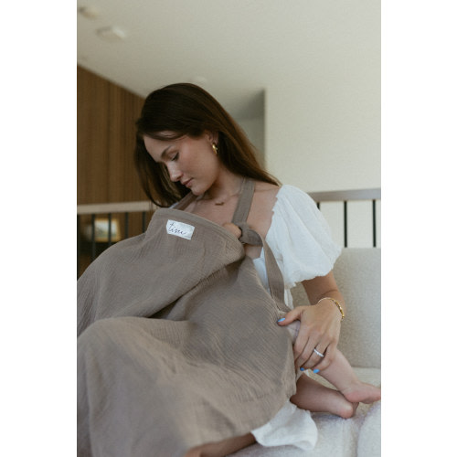 TISU nursing cover, Pink Gingham