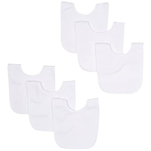 Gerber Unisex-Baby 6-Pack Dribbler Bib Bundle