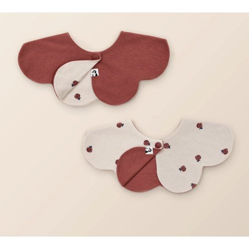 Konny Bib Reversible - Brick Apple