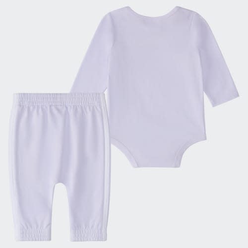 2-Piece Long Sleeve Body shirt & Elastic Waistband Pant