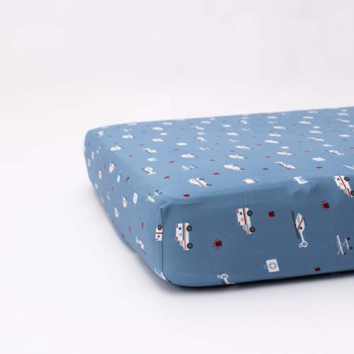Ambulances Crib Sheet