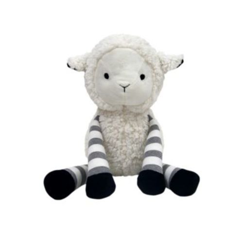 Little Sheep White/Gray Plush Lamb Stuffed Animal Toy - Ivy