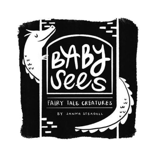 Baby Sees Fairy Tale Creatures - by Janna Steagall Board Book