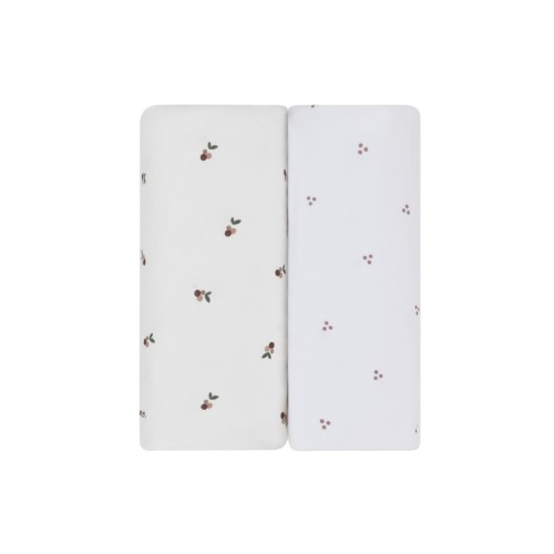 Baby Fitted Waterproof Crib Sheet Set 2 Pack