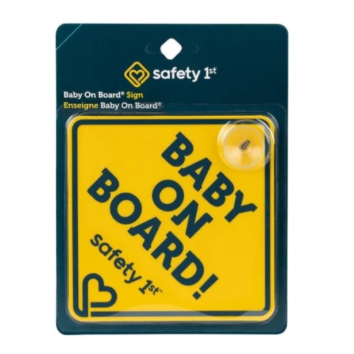 Safety 1st - Baby on Board Sign – Little Canadian